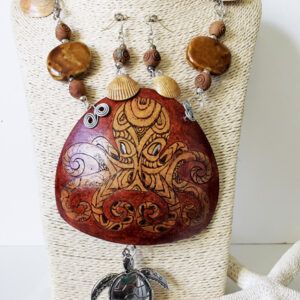 Tangled Octopus Gourd Necklace Set