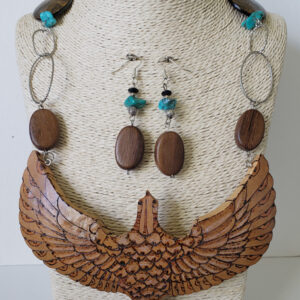 Eagle Flight Gourd Necklace Set