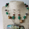 Lilies in the Sun Gourd Necklace Set - Image 4