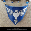 White Thunderbird Gourd Shard Necklace Set - Image 3