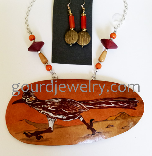 necklace on white