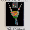 Circles and Triangles Gourd Shard Necklace Set - Image 5