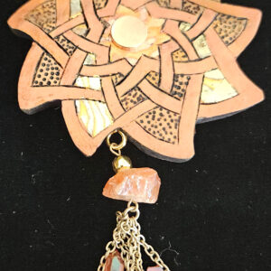 The Copper Star Gourd Shard Necklace Set