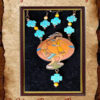 The Call of the Kokopelli Flute, Gourd Shard Necklace Set - Image 5