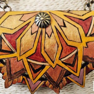  The Desert Star Flower Gourd Shard Necklace Set (Copy)