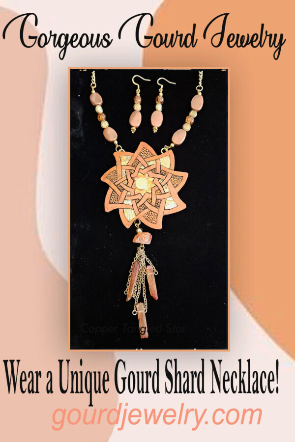 The Copper Star Gourd Shard Necklace Set - Image 6