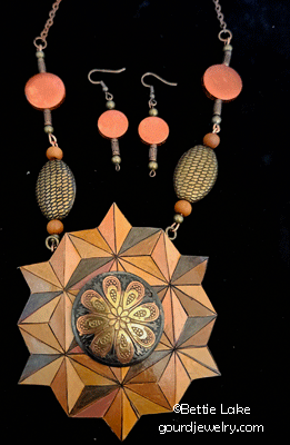 Copper Elegance on black